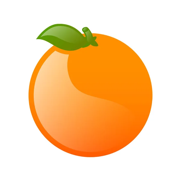 Naranja fresca — Vector de stock