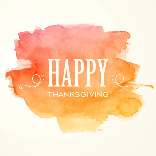 Joyeux Thanksgiving design — Image vectorielle