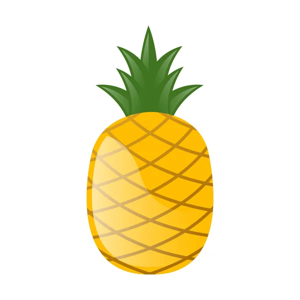 Verse ananas — Stockvector