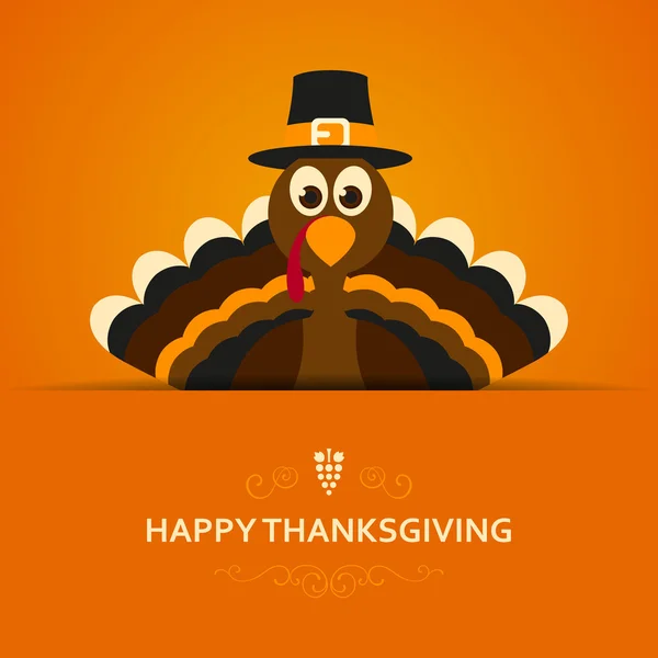 Happy Thanksgiving Celebration Design — Stock Vector