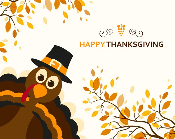 Happy Thanksgiving ünneplés Design Stock Vektor