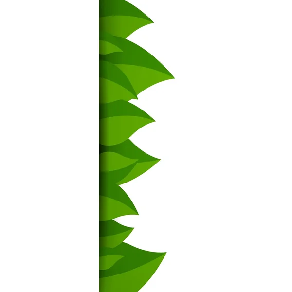 Groene bladeren — Stockvector