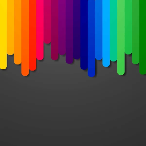 Diseño gráfico colorido — Vector de stock