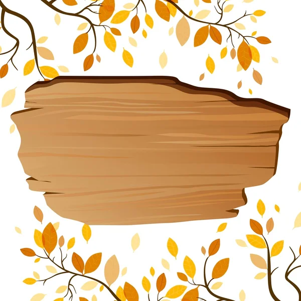 Autumnal Design — Stock Vector