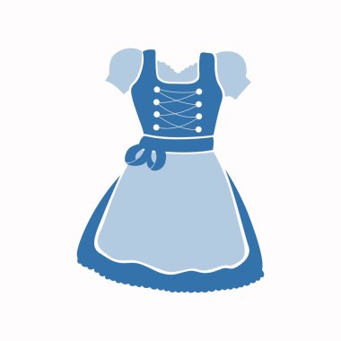 Vektör Dirndl elbise