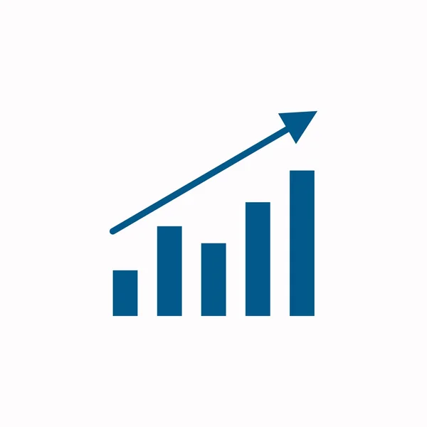 Vector Infographic grafiek pictogram — Stockvector