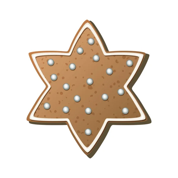 Vector Natal feriado Cookie —  Vetores de Stock