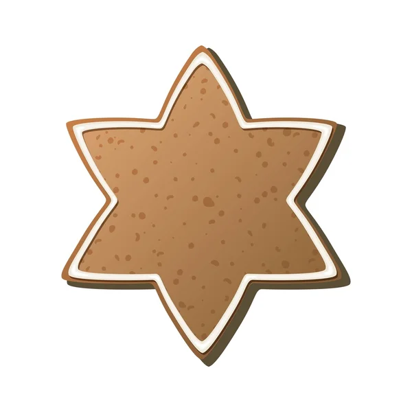 Cookie de Noël vectoriel — Image vectorielle