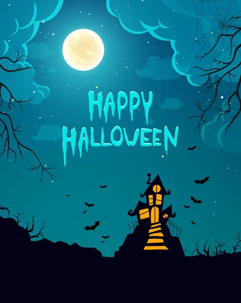 Vector halloween fundo —  Vetores de Stock