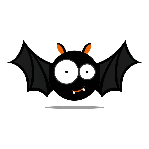 Vector lindo murciélago de Halloween — Archivo Imágenes Vectoriales
