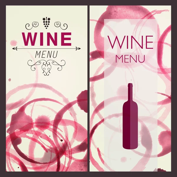 Modèles de conception de vin vectoriel — Image vectorielle
