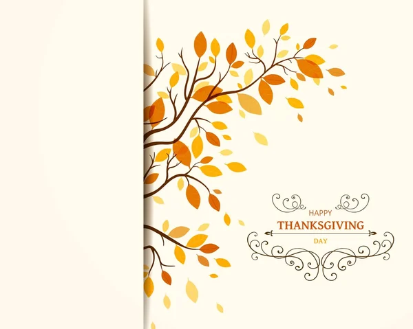 Vektor thanksgiving design — Stock vektor