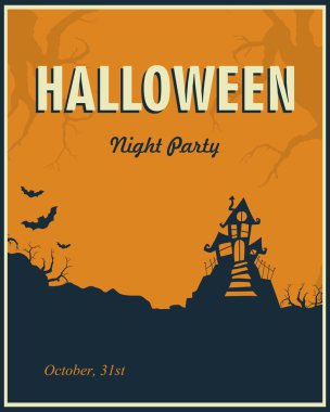 Cadılar Bayramı arka plan vektör