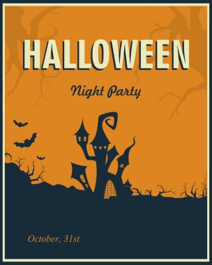 Cadılar Bayramı arka plan vektör