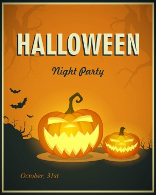 Cadılar Bayramı arka plan vektör