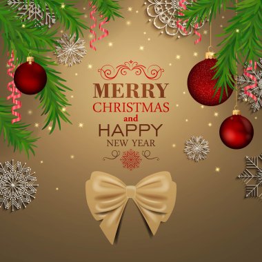 Vektör Noel arkaplanı