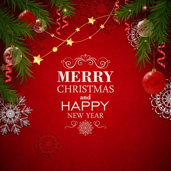 Vector Christmas Background