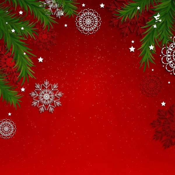 Fond de Noël vectoriel — Image vectorielle