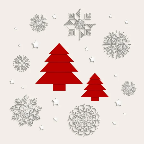 Fond de Noël vectoriel — Image vectorielle