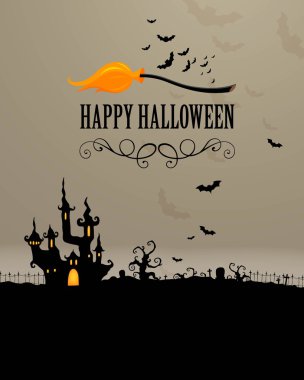 Cadılar Bayramı arka plan vektör