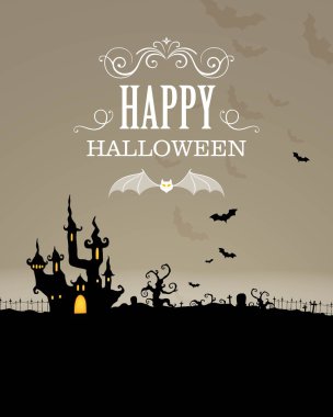 Cadılar Bayramı arka plan vektör