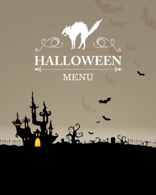 Cadılar Bayramı arka plan vektör