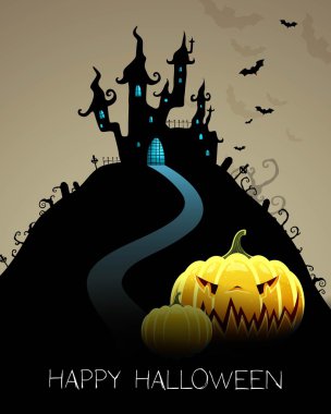 Cadılar Bayramı arka plan vektör