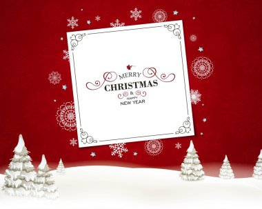 Vektör Noel arkaplanı