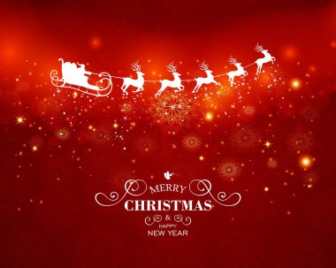 Vektör Noel arkaplanı