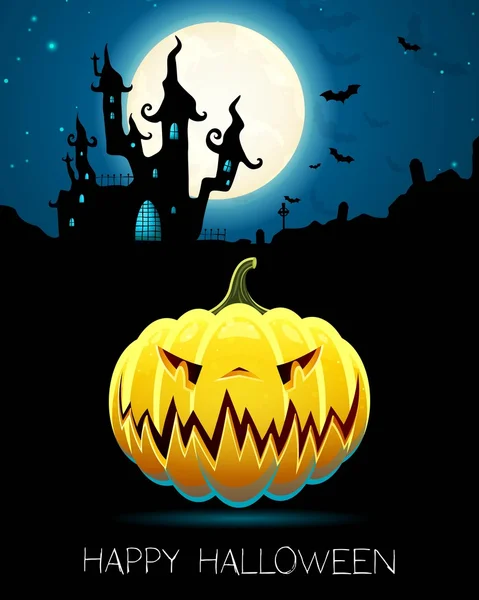 Vector halloween achtergrond — Stockvector