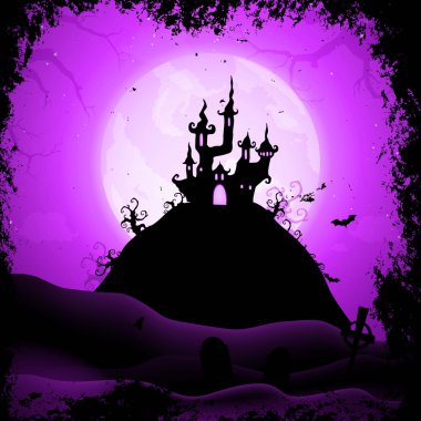 Vektör mutlu Halloween Parti arka planı Tasarla