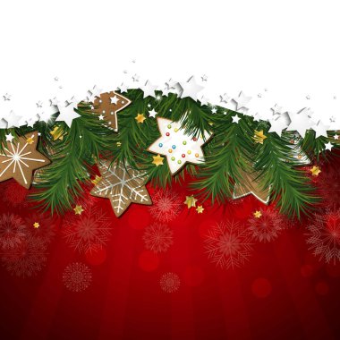 Vektör Noel arkaplanı