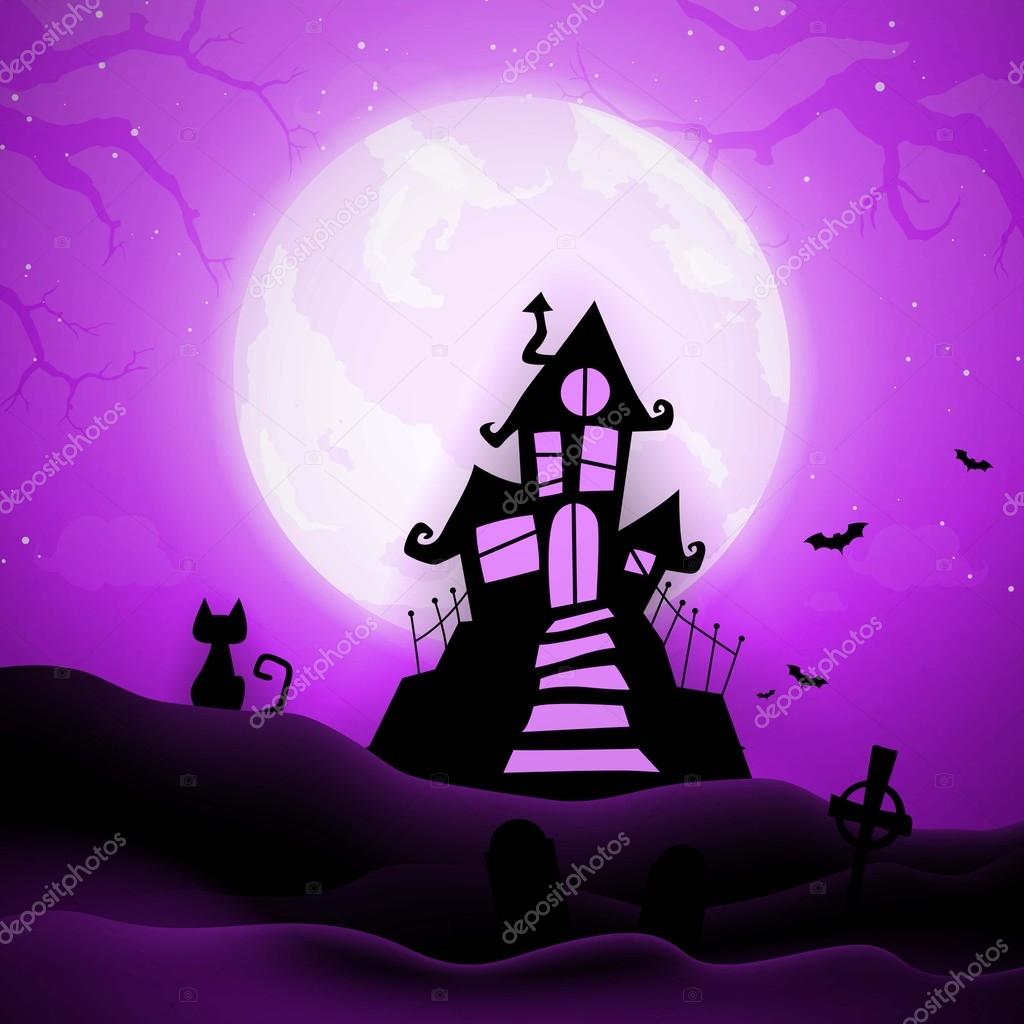 Vector Happy Halloween Party Background Design