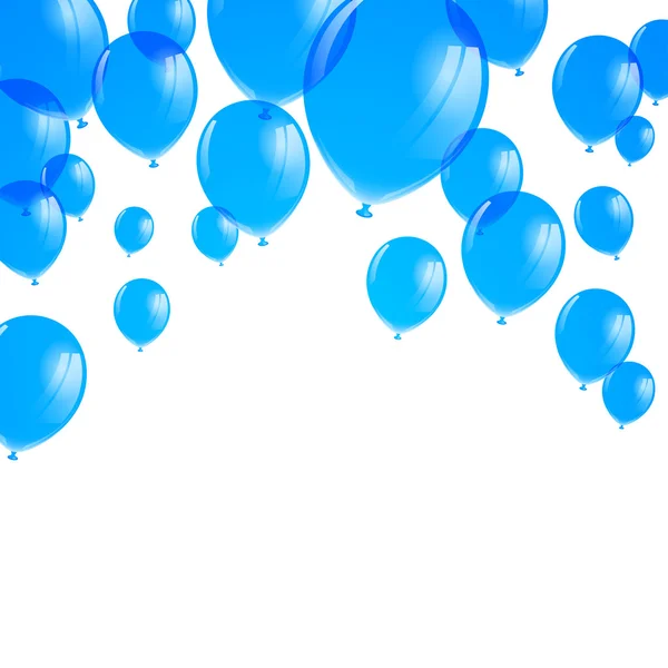 Πολύχρωμα μπαλόνια διάνυσμα — Διανυσματικό Αρχείο
