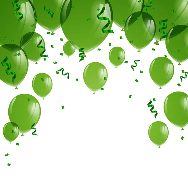 Kolorowe balony wektor — Wektor stockowy