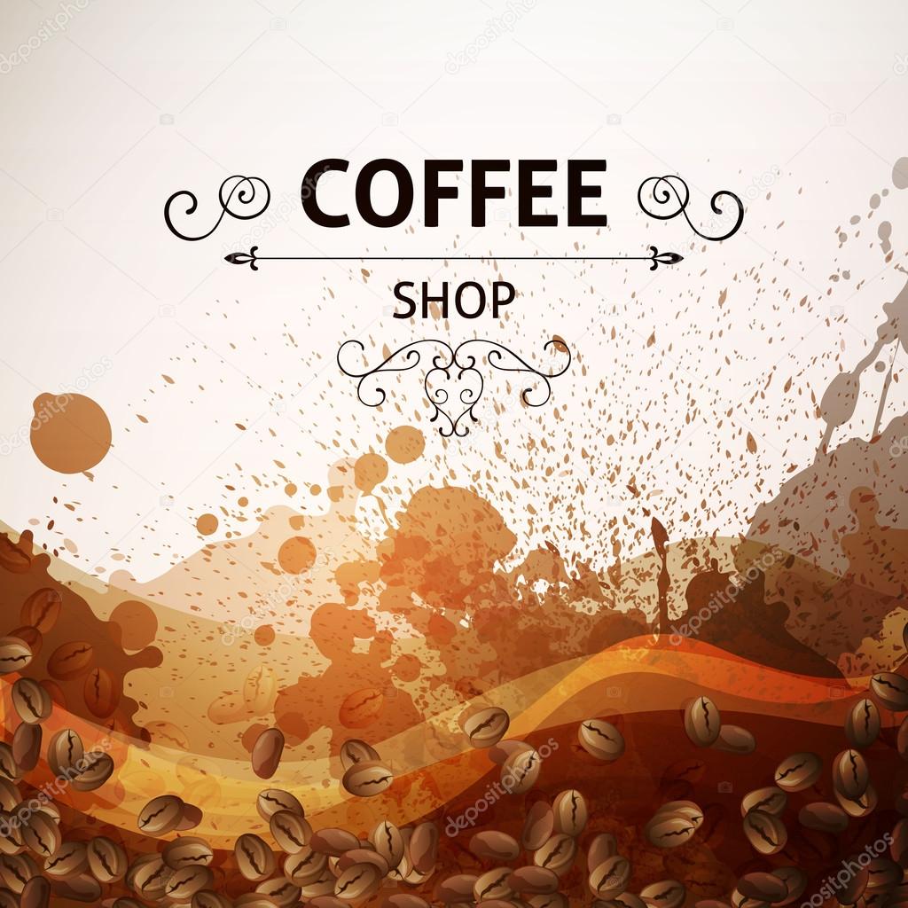 Vector Coffee Background