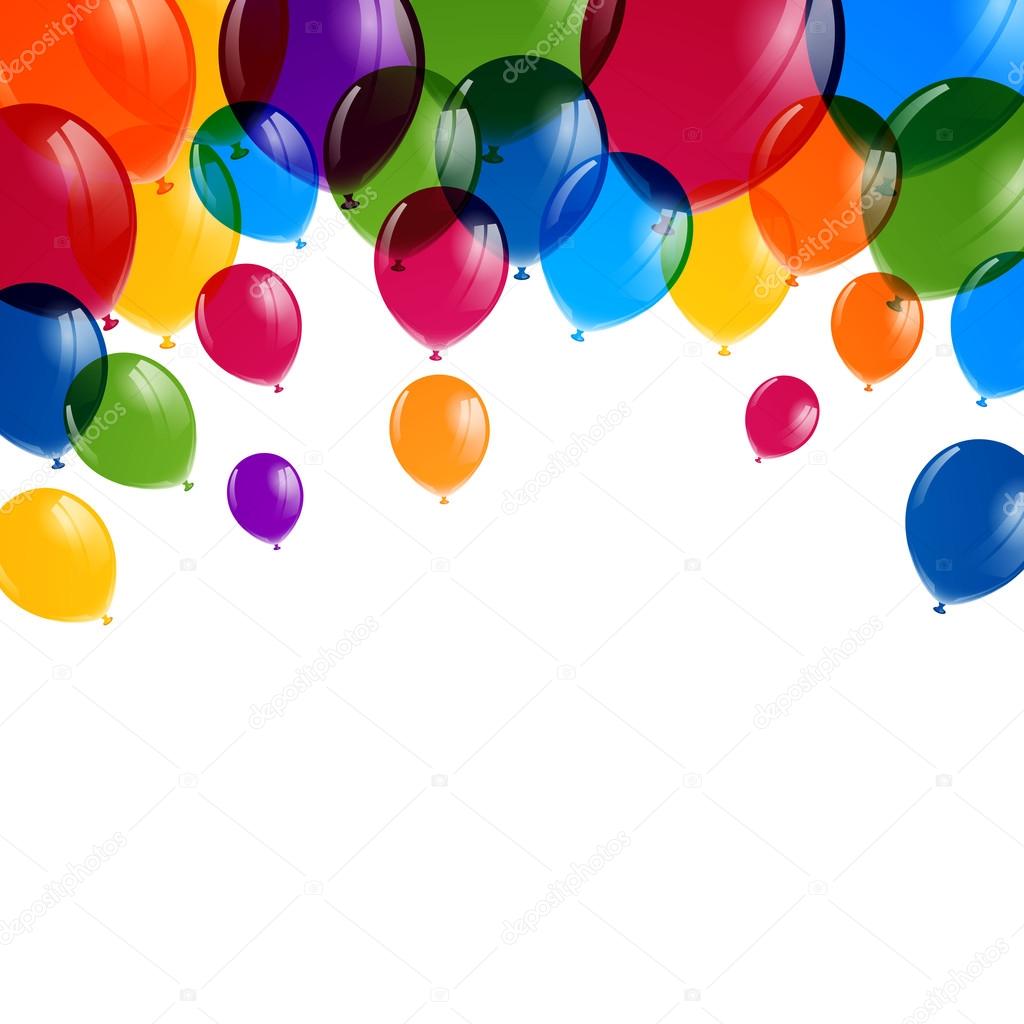 Vector Colorful Balloons
