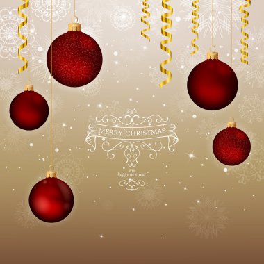 Vektör Noel arkaplanı