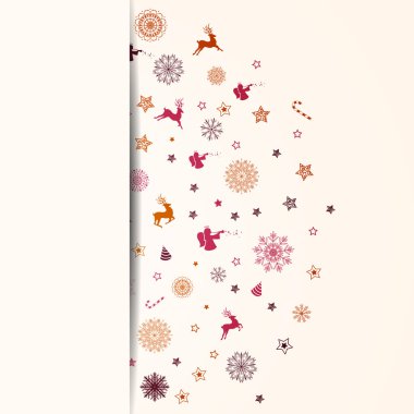 Vektör Noel arkaplanı