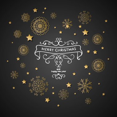 Vektör Noel arkaplanı