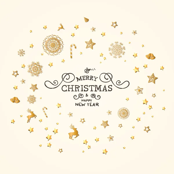 Vector Christmas Background — Stock Vector