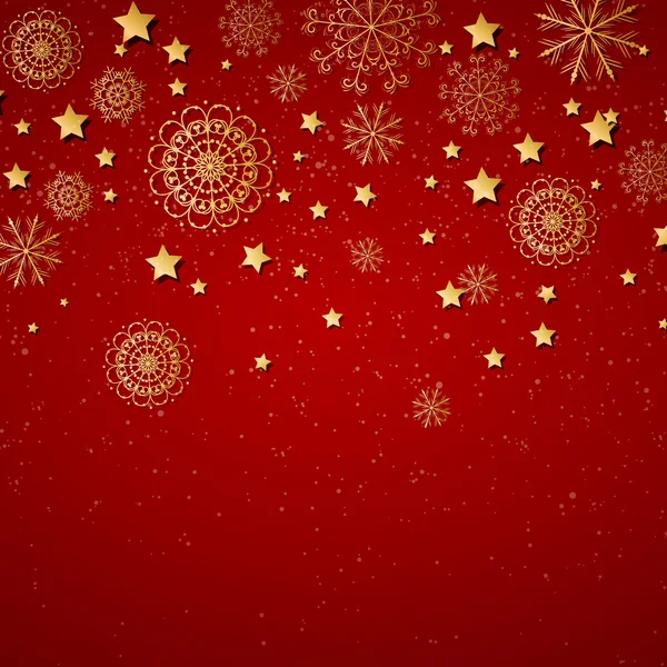 Fondo de navidad vectorial — Vector de stock