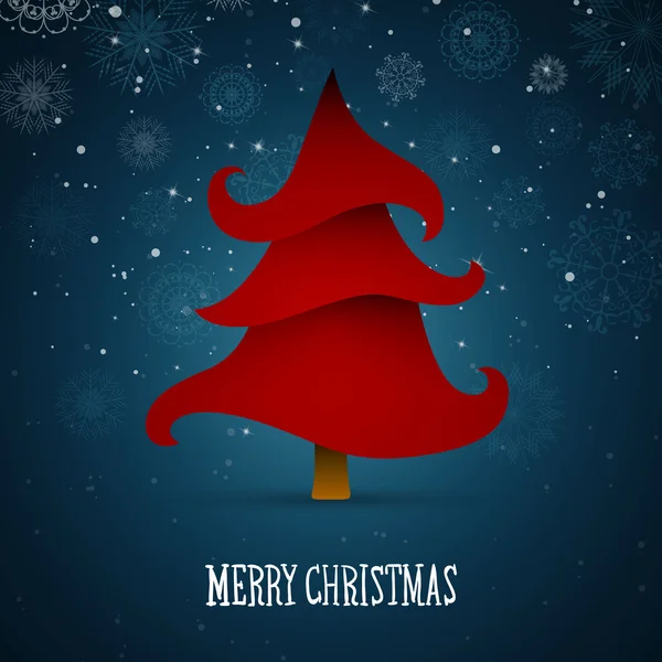 Fondo de navidad vectorial — Vector de stock