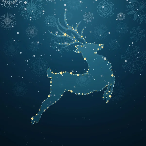 Fondo de navidad vectorial — Vector de stock