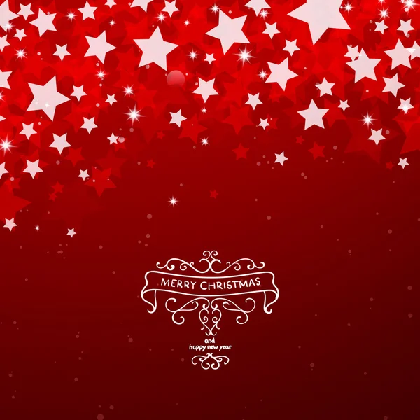 Fondo de navidad vectorial — Vector de stock