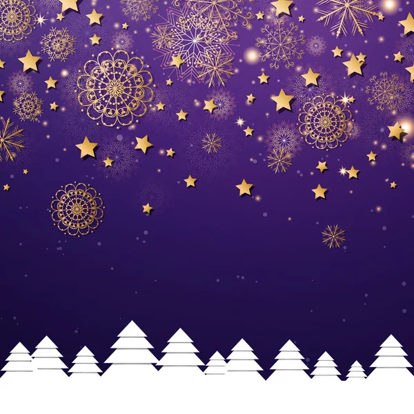 Vector Christmas Background — Stock Vector