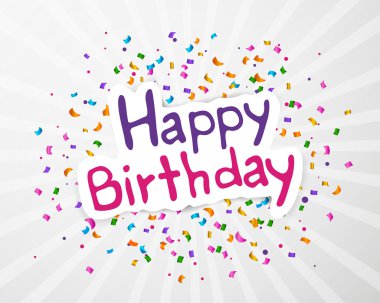 Vektör Mutlu Yıllar tebrik kartı