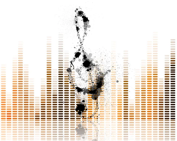 Conception de musique vectorielle — Image vectorielle