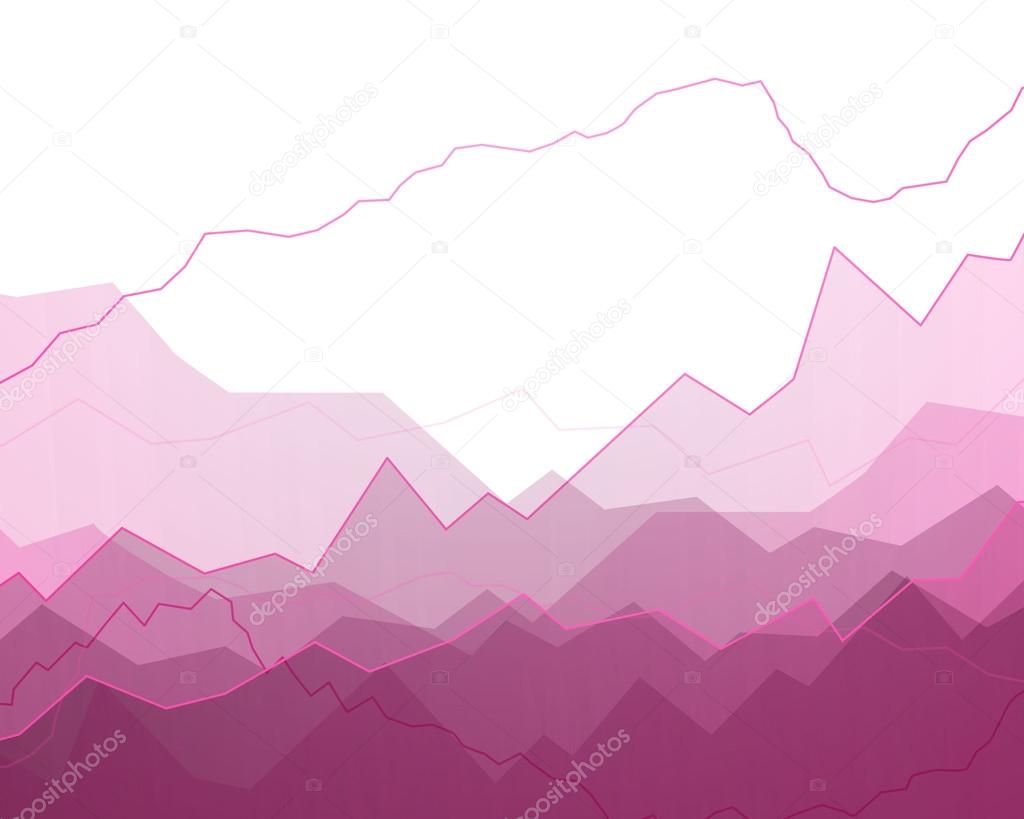 Vector Background with Graphs