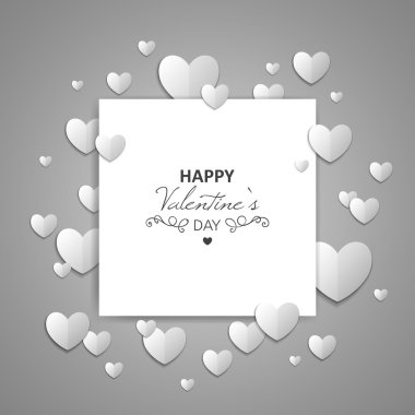 Sevgililer günü kartı vektör